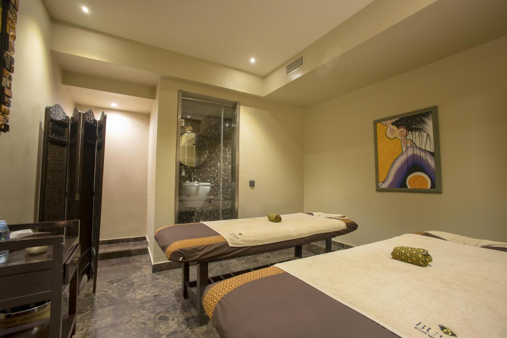 סקופיה Bushi Resort & Spa מראה חיצוני תמונה Spa at the hotel